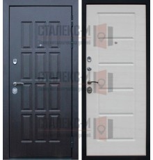 Металлическая дверь Филенчатый МДФ (с двух сторон) -1
