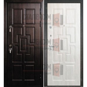 Металлическая дверь Филенчатый МДФ (с двух сторон) -2