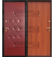 Металлическая дверь Винилискожа - Ламинат -3
