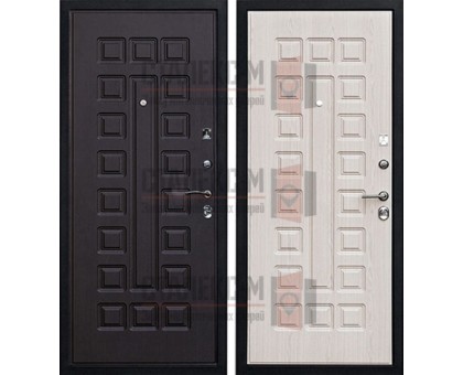 Металлическая дверь МДФ (с двух сторон) -1