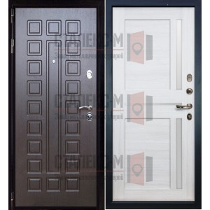 Металлическая дверь МДФ (с двух сторон) -3