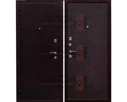 Металлическая дверь Порошок - Ламинат -8