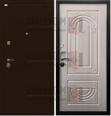 Металлическая дверь Порошок- МДФ -2