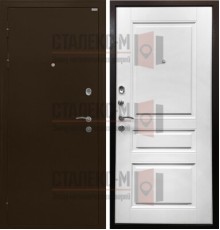 Металлическая дверь Порошок- МДФ -5