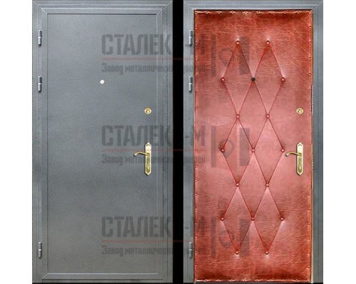 Металлическая дверь Винилискожа - Порошок -3