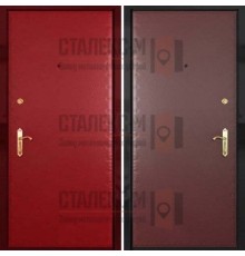 Металлическая дверь Винилискожа (с двух сторон) -12