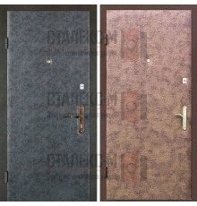 Металлическая дверь Винилискожа (с двух сторон) -15
