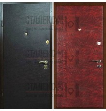 Металлическая дверь Винилискожа (с двух сторон) -18