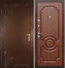 Дверь с ковкой (Арт. DK56)