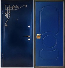 Дверь с ковкой (Арт. DK152)