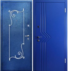 Дверь с ковкой (Арт. DK15)